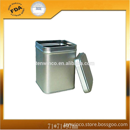Square Gifts Tin Box with or without Hinge